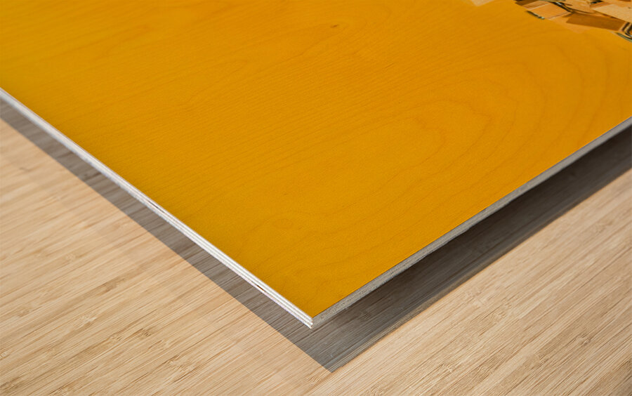 Spring clippings Wood print