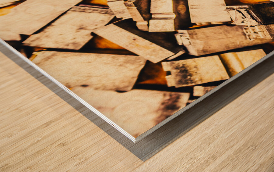 Rhetroric Wood print