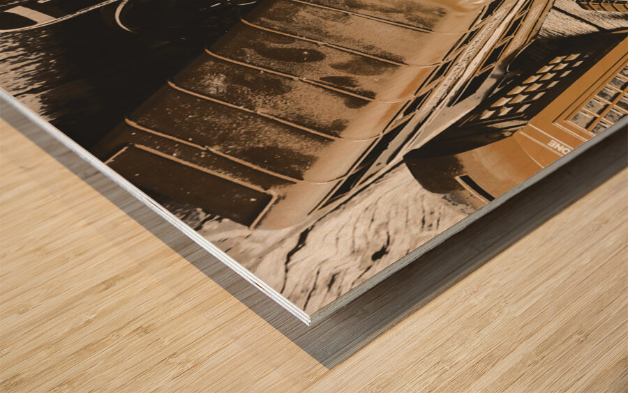 Britstalgia Wood print