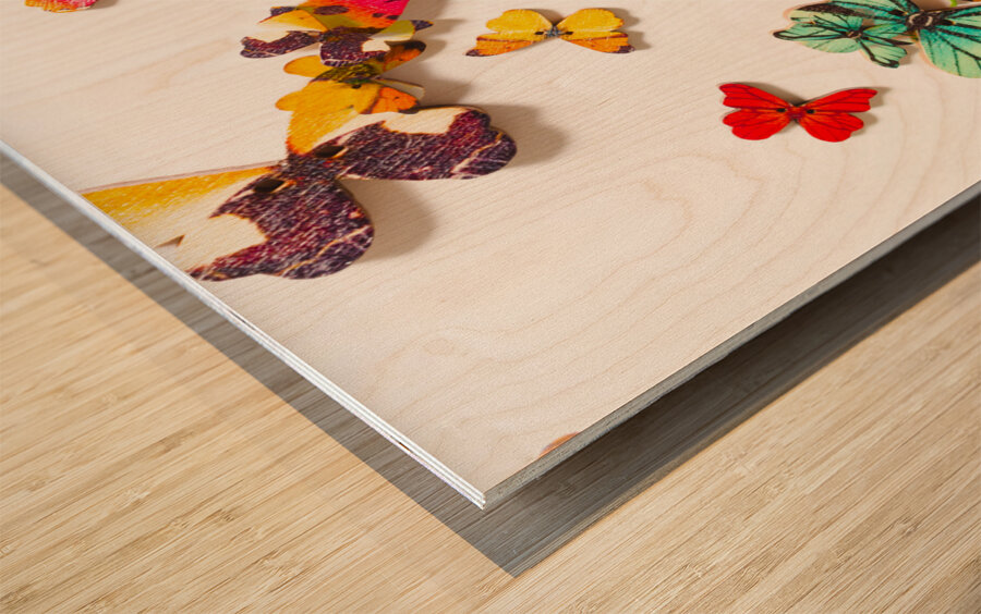 Grand merger of unification Wood print