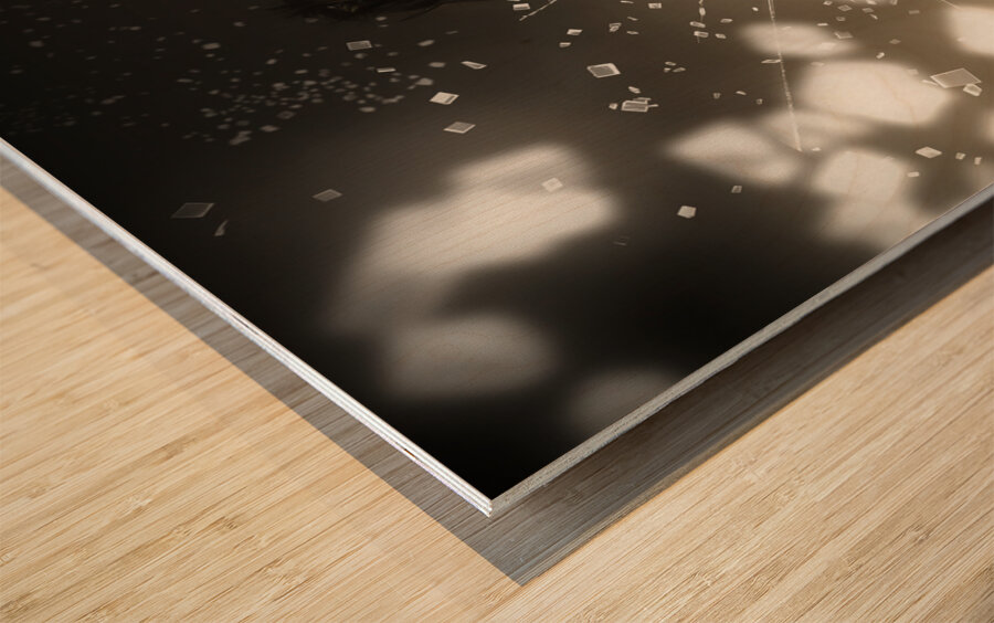 Target market nerd with best practice breakthrough Wood print