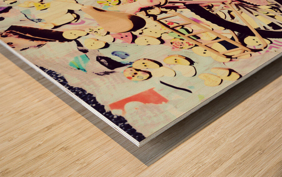 Romantic getaway Wood print