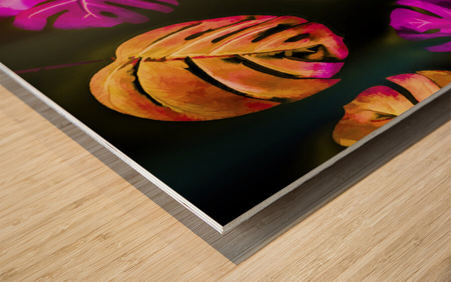 Summer moderns Wood print