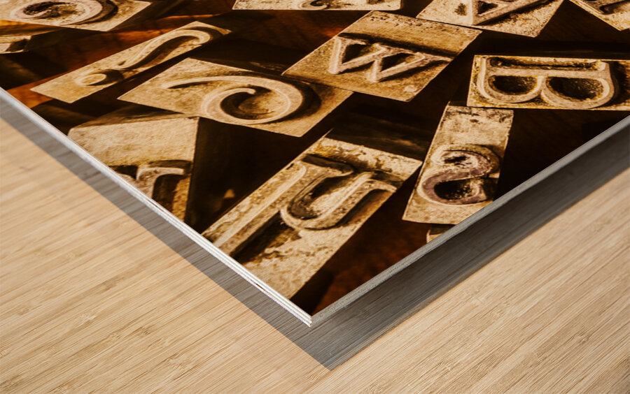 Love Letter Limerick  Wood print