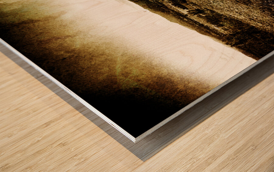 Hellfire Of Love Wood print