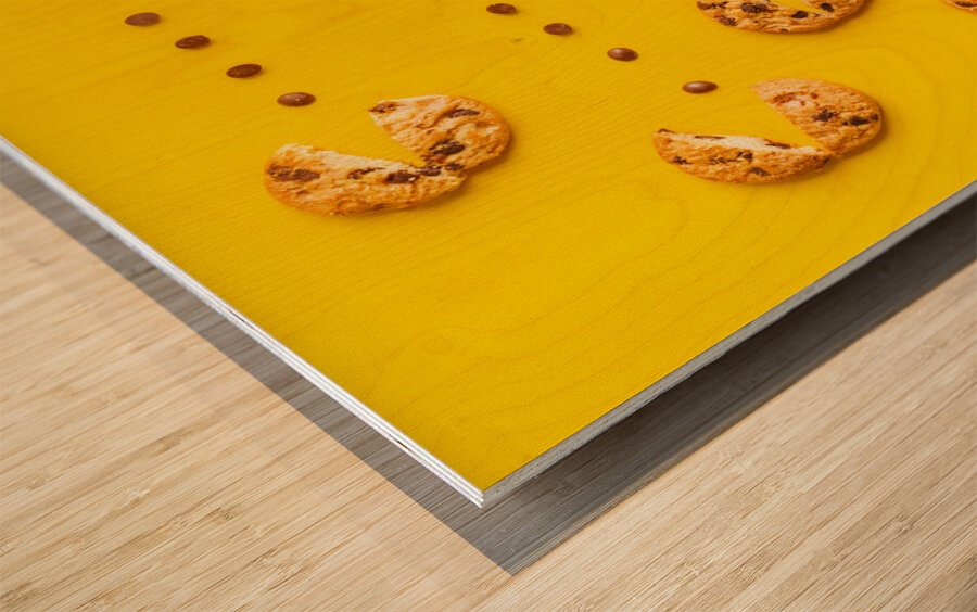 Nostalgia in every pac Wood print