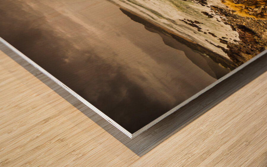 Tidal vastness Wood print