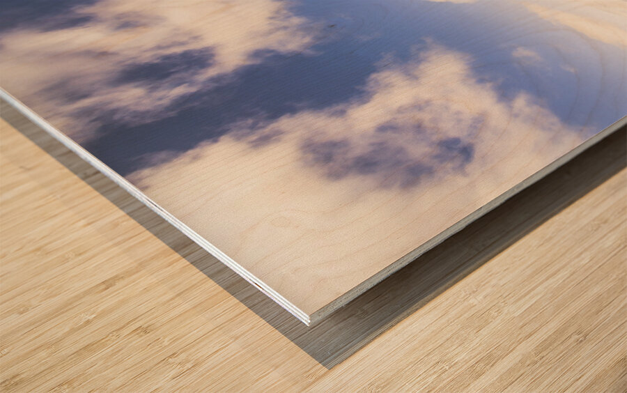 Vast expanse of wonderful countryside Wood print