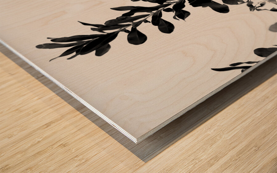 Connection to all that is Wood print