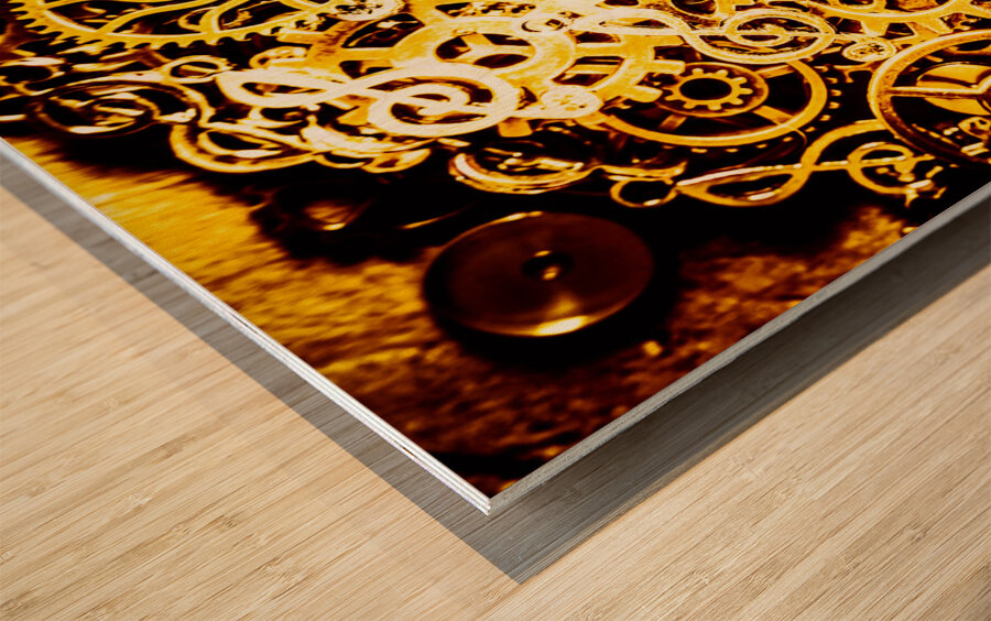 Making Music Wood print