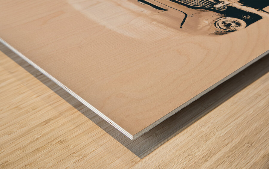 Martin miniature  Wood print