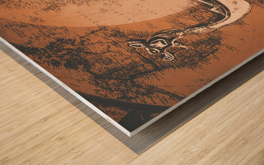 Nordical Wood print