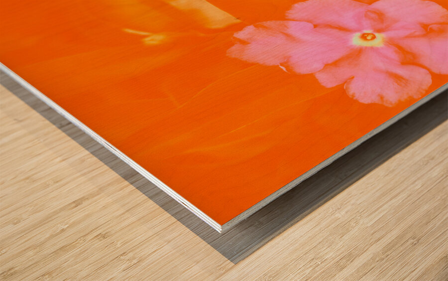 Tropical warmth Wood print