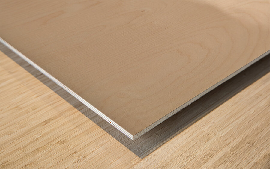 Wave Breaks Wood print