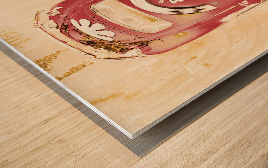 Touring Bug Wood print