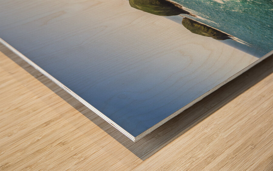 Cape Grim cliff panoramic Wood print