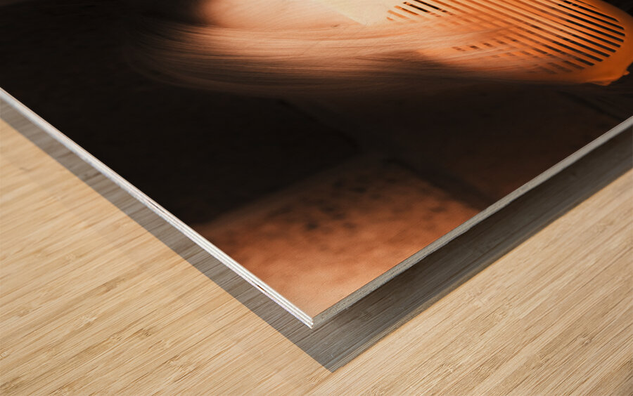 Woman With Funny Sunglasses Wood print