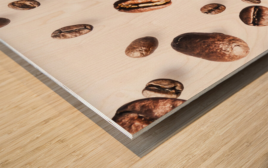 Bean bedlam Wood print