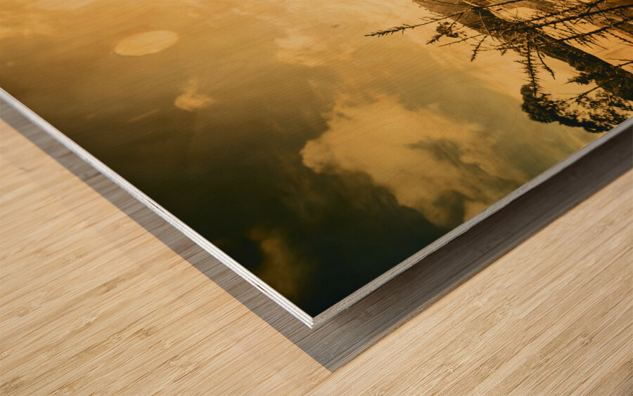 Zeehan Tasmania Outback Bridge Wood print