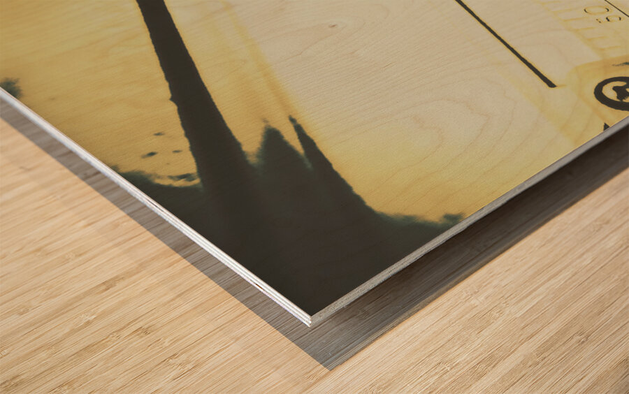 Death metal mixtape Wood print