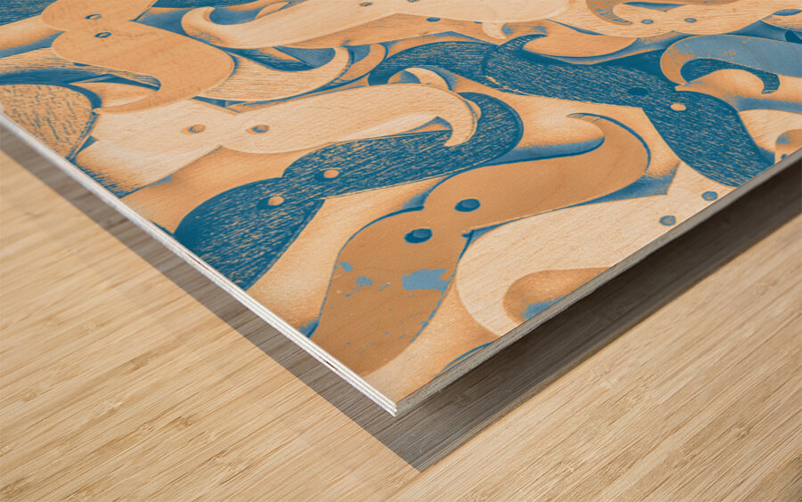 Moevention Wood print