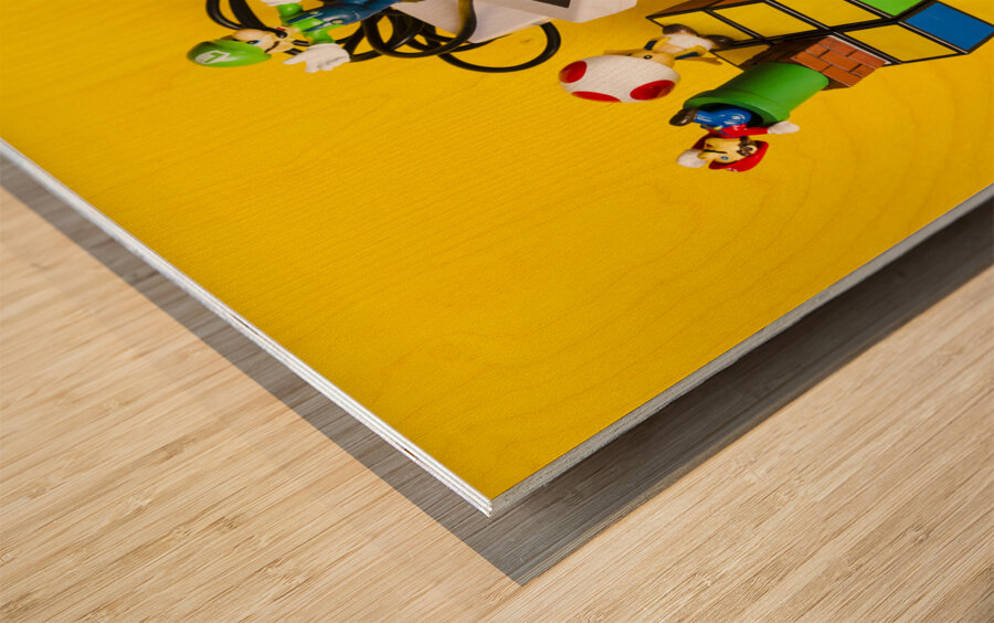 Video game classics Wood print