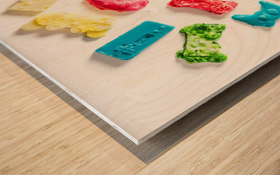 Sweet gaming Wood print