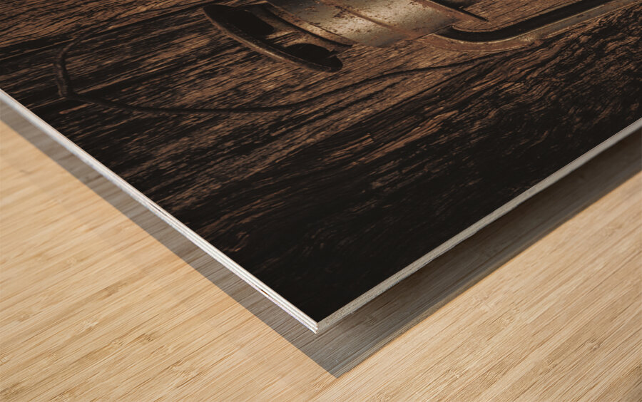 Barn songs Wood print