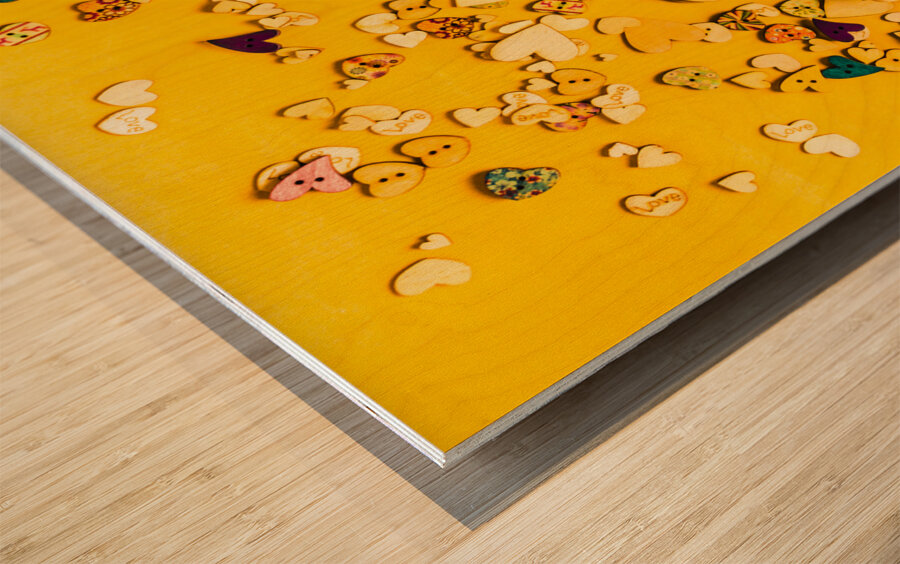 Sun shine again Wood print