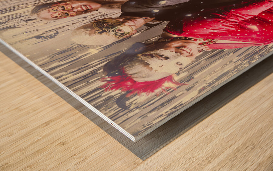 Celebrate in style Wood print