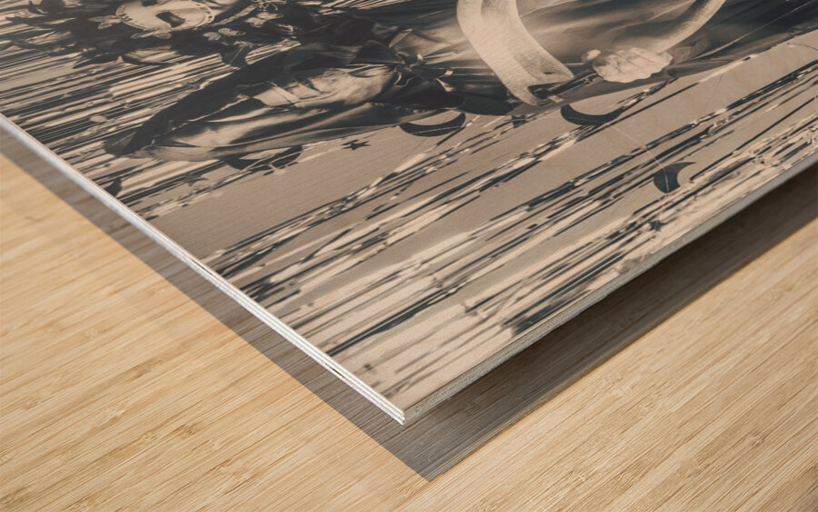 Deaths dance Wood print