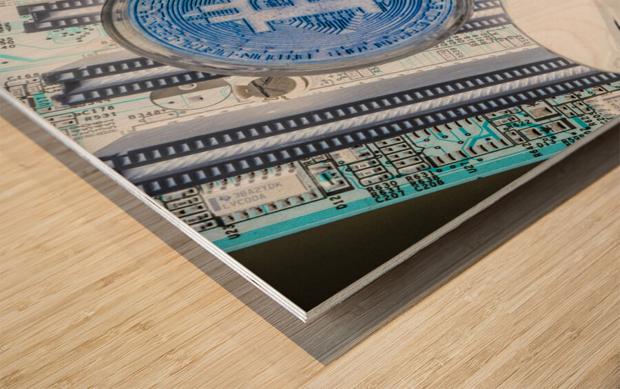 Mining the circuits Wood print