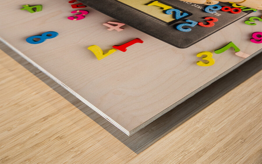 Balancing overheads Wood print