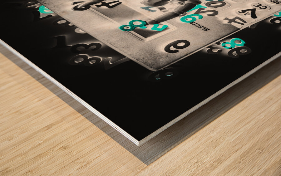 Numerous  Wood print