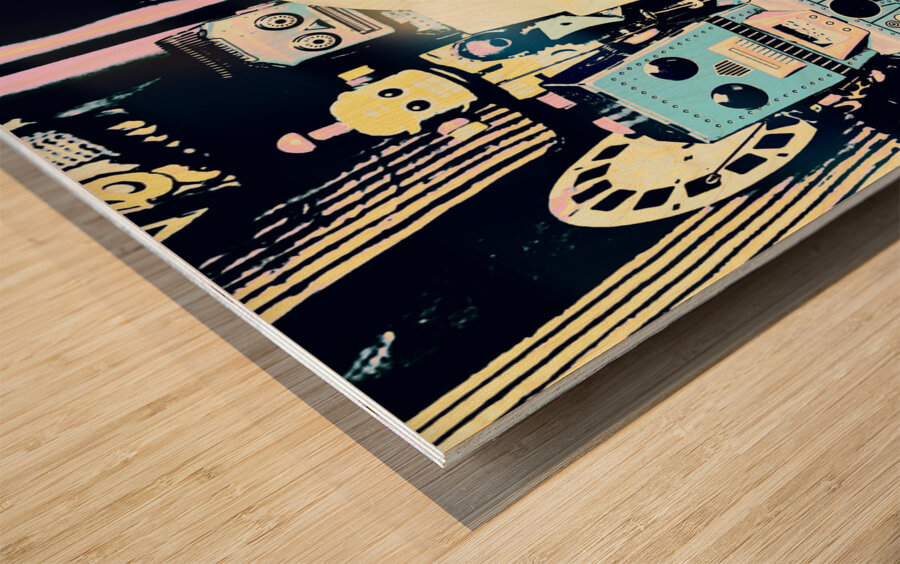 Nostalgic memories Wood print