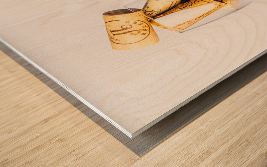 Cork gala Wood print