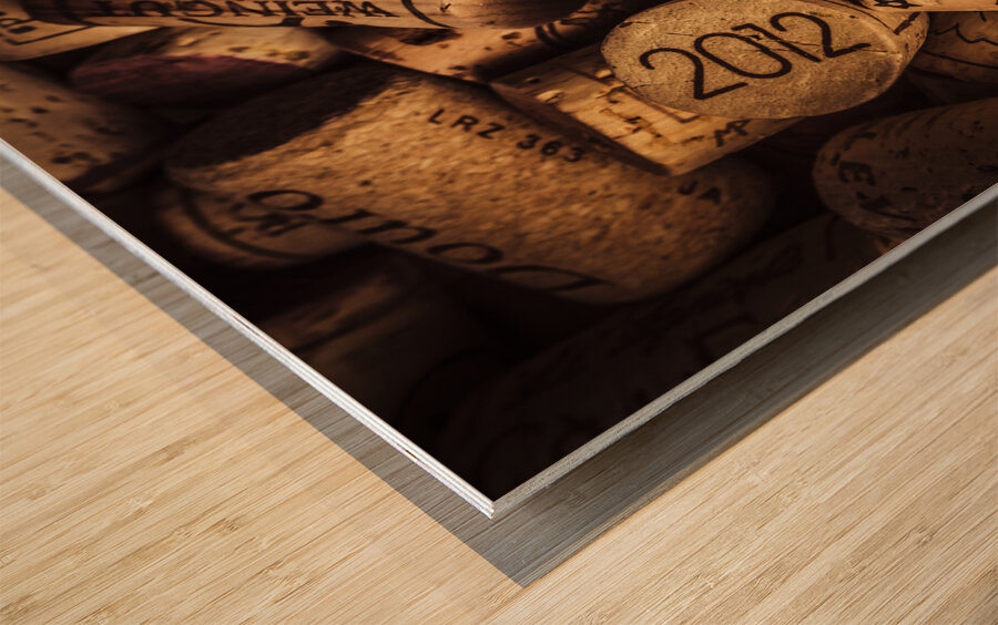 Aged display Wood print