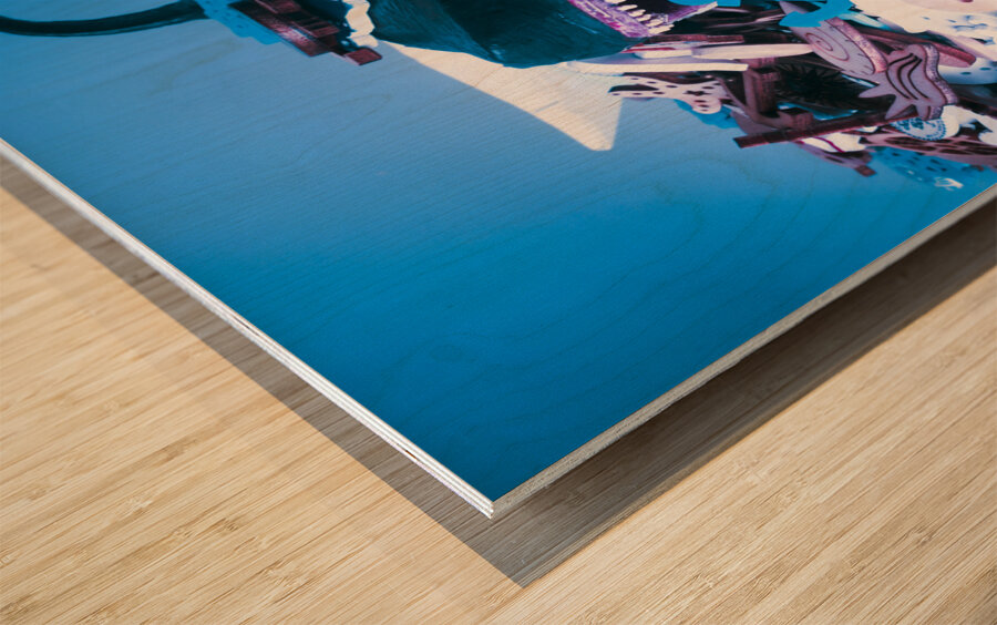 Seafearing Wood print