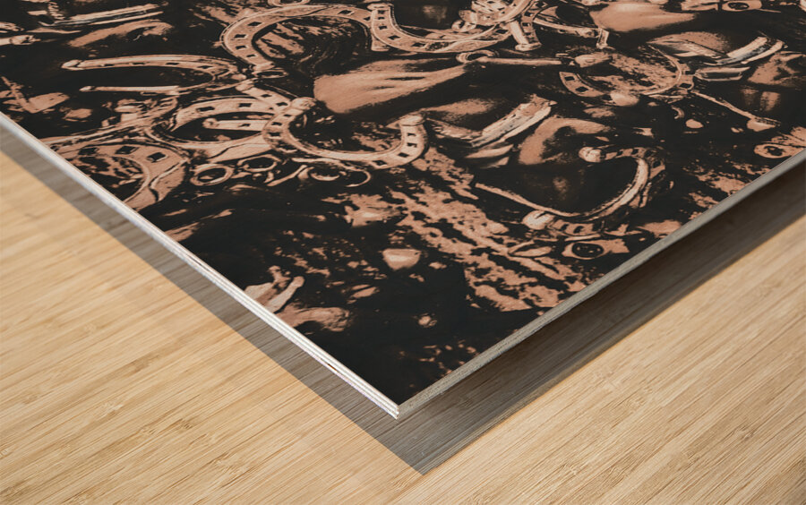 Racing charm Wood print