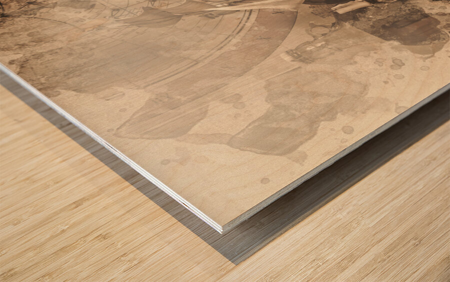 Sail n splash Wood print