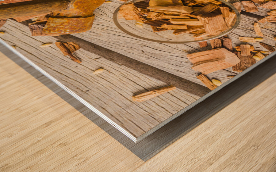 Whiskeyfied Wood print