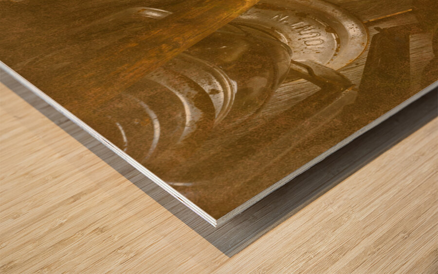 Samplers loft Wood print