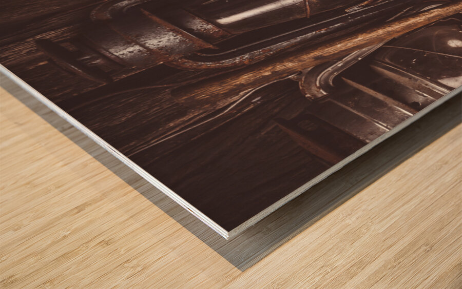 Whisky barn Wood print