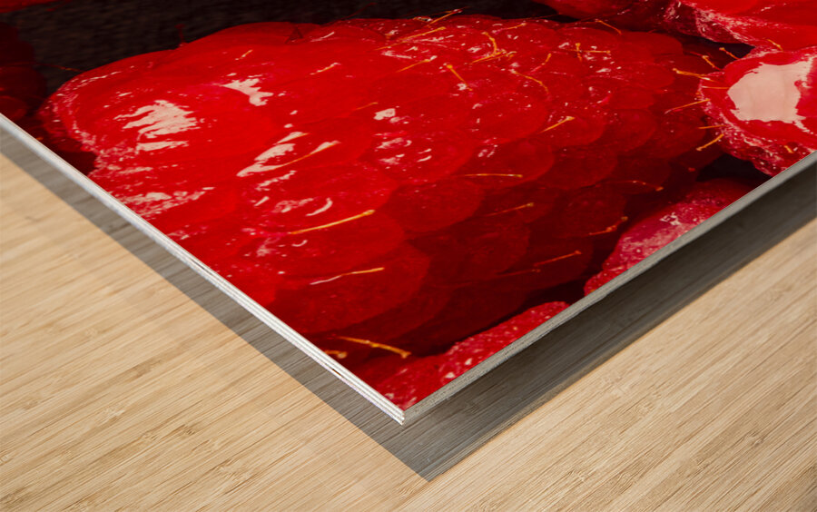 Real close Wood print