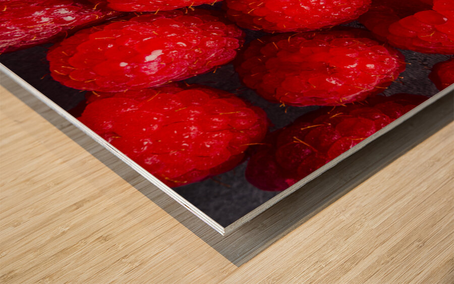 Summer reds Wood print