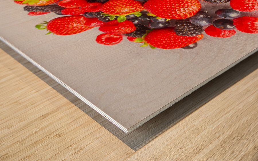 Sweet summers Wood print