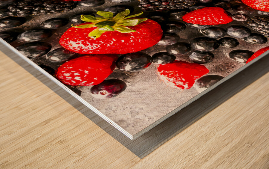 Berryfied Wood print