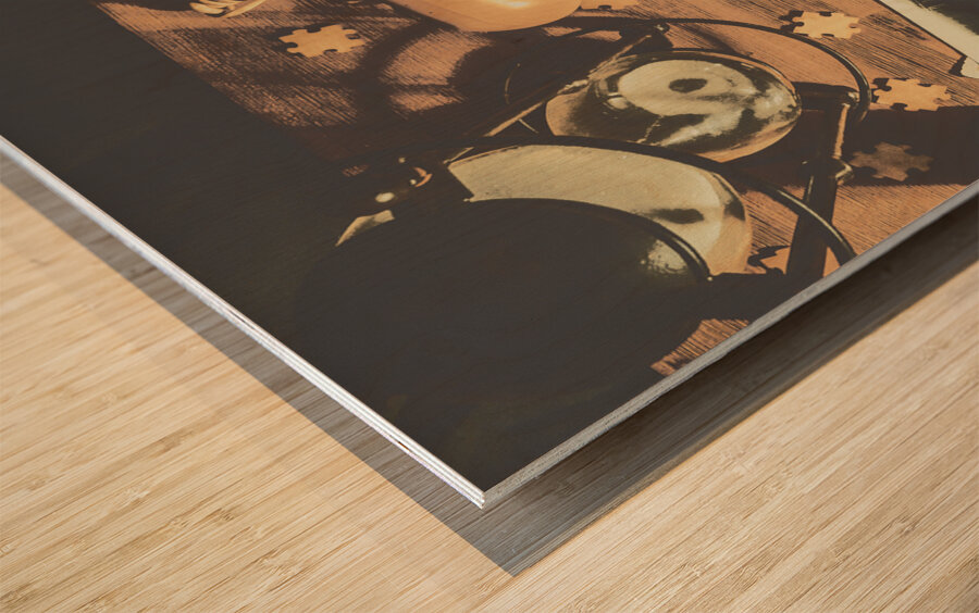 Tale of evidence Wood print