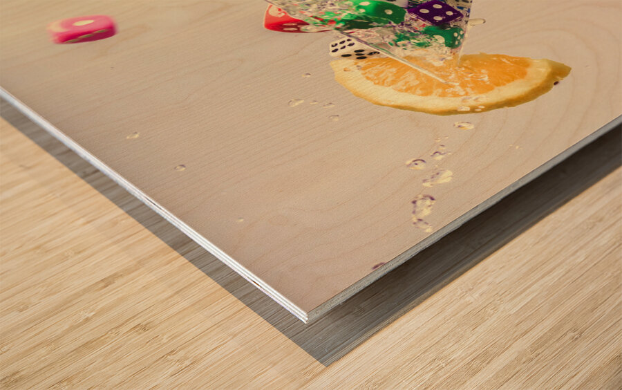 Roll Royale Wood print