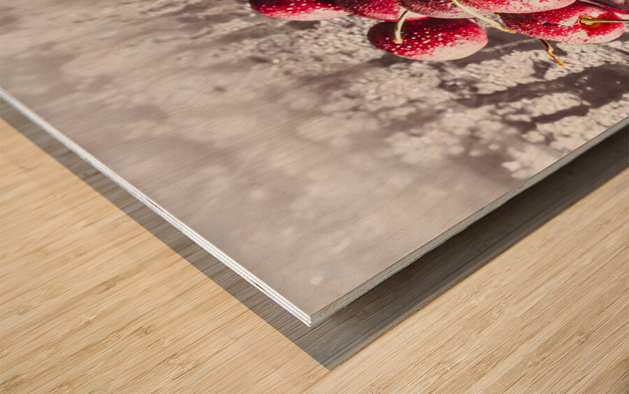 Delicious summer Wood print